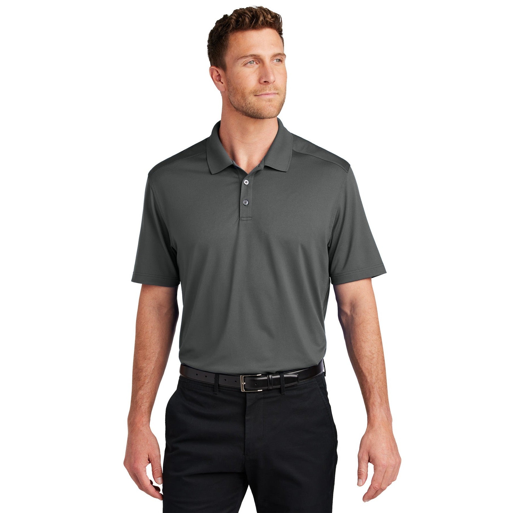 Port Authority-Port Authority® City Stretch Flat Knit Polo K683-MedTech-4